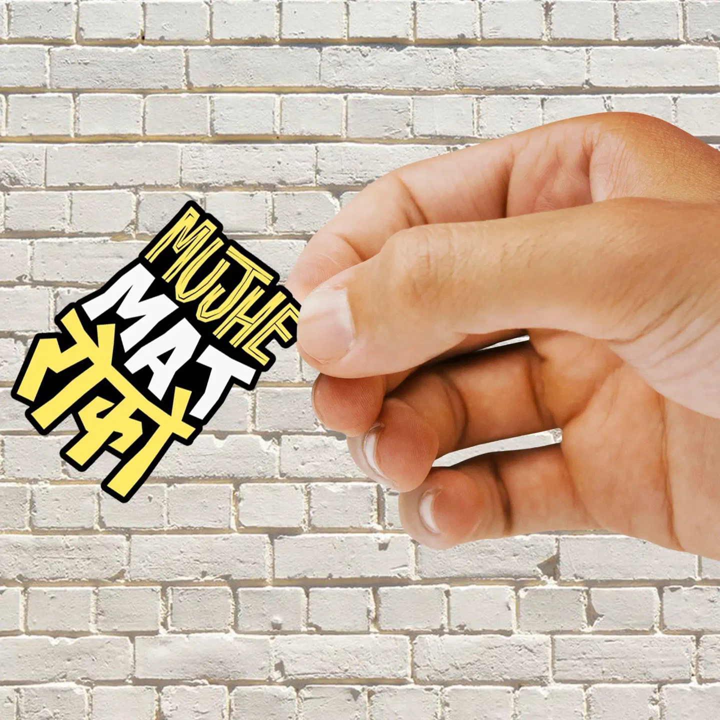 Mujhe mat Roko Sticker
