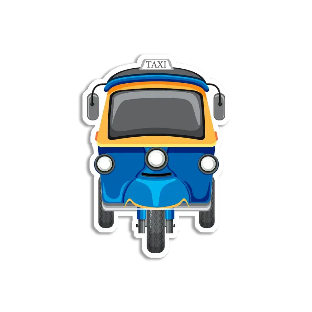 Tuktuk Sticker