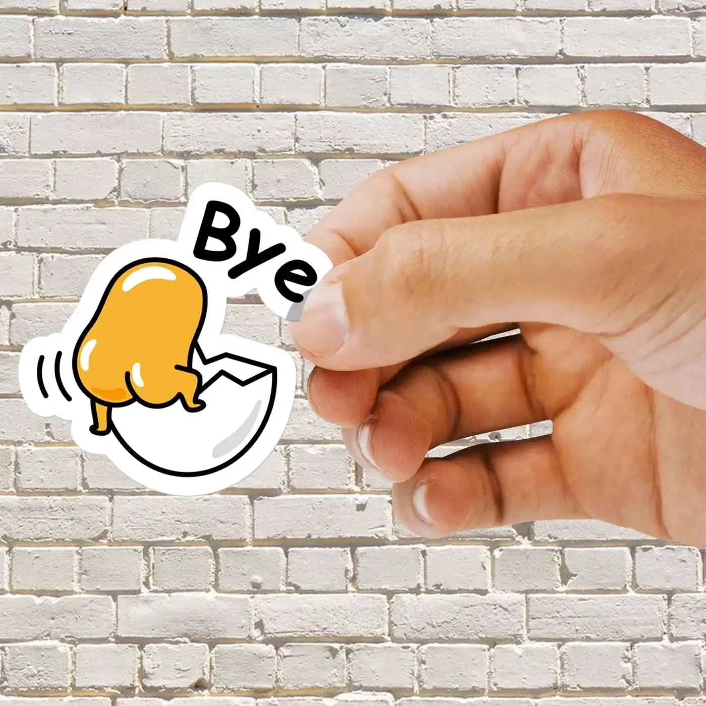 Gudetama Bye Sticker