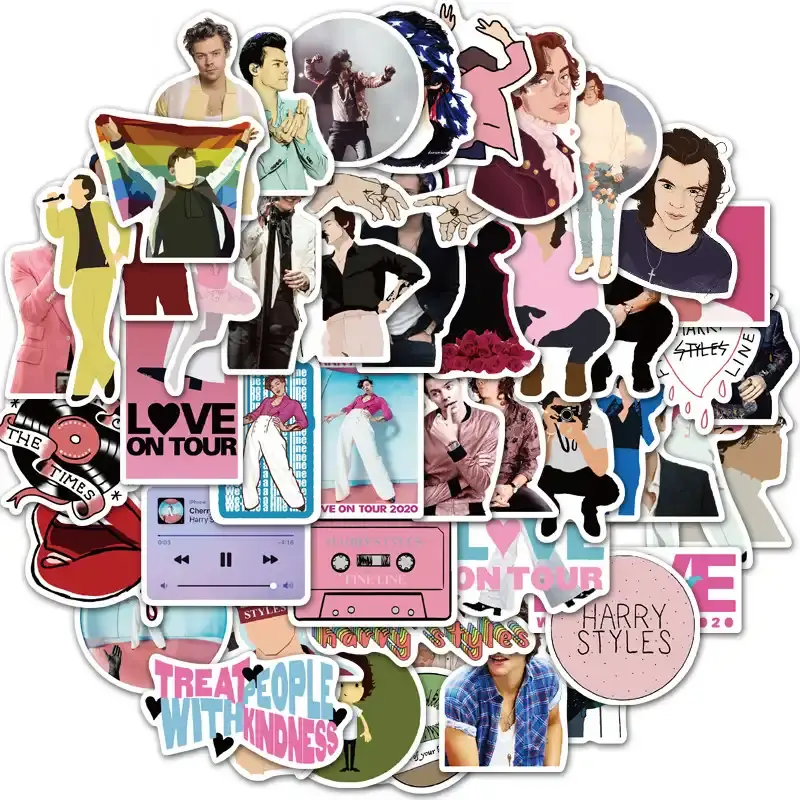 Harry Styles Stickers Pack of 50