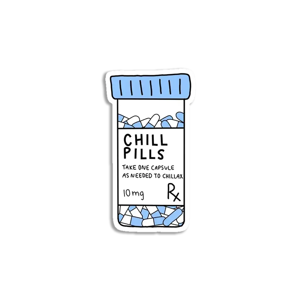 Chill Pills Sticker