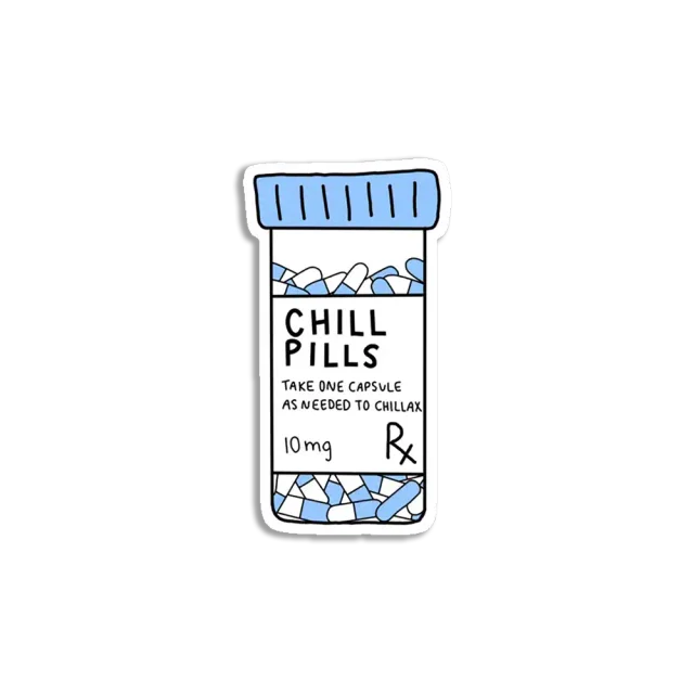 Chill Pills Sticker