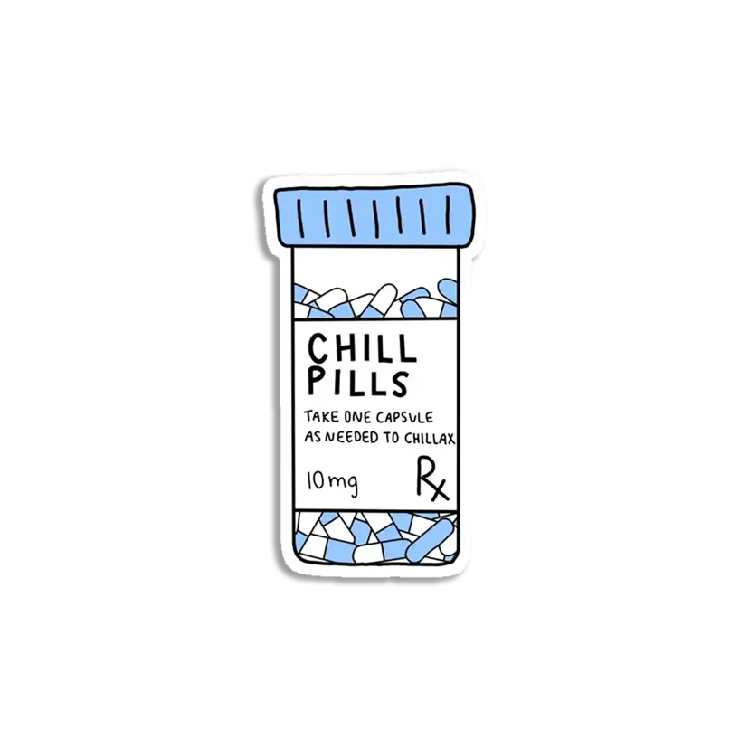 Chill Pills Sticker