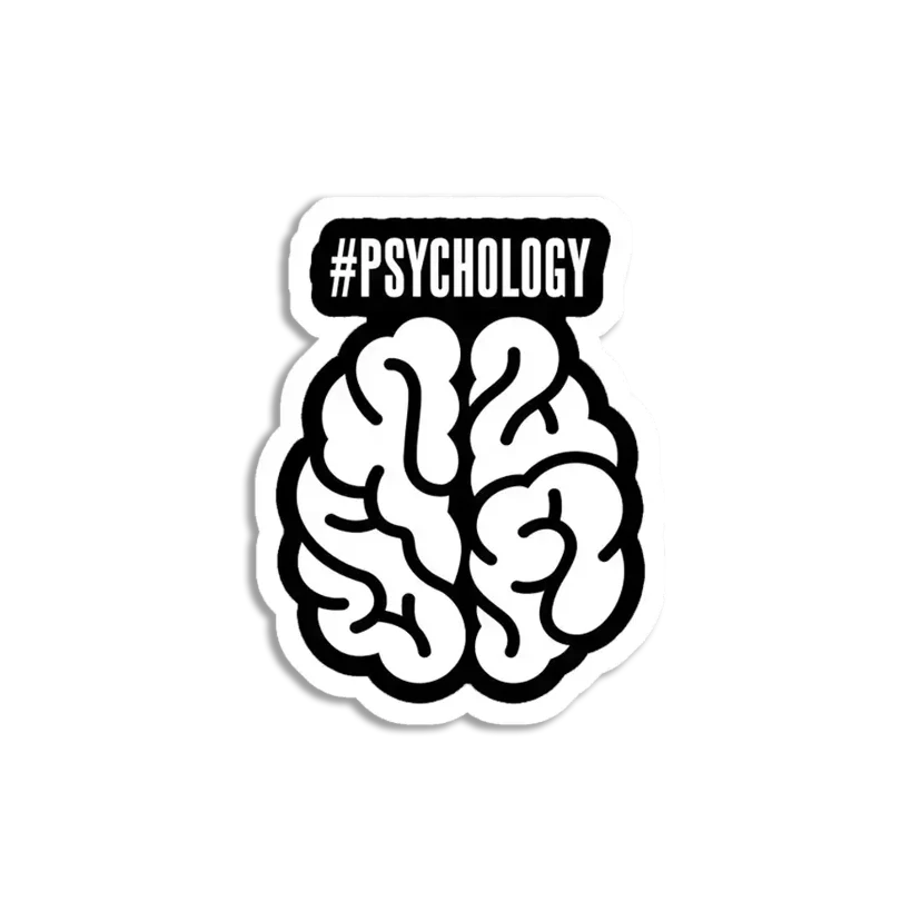 #Psychology Sticker