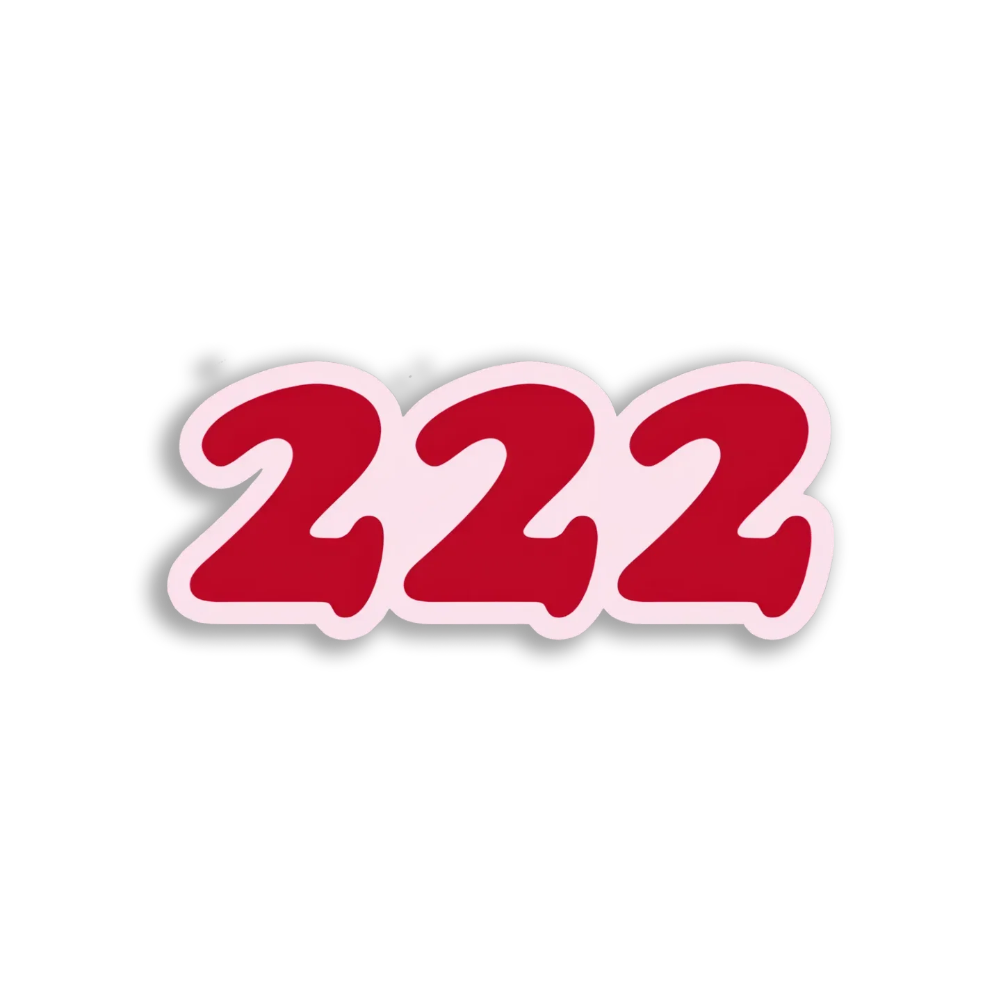 Angel Number 222 Sticker