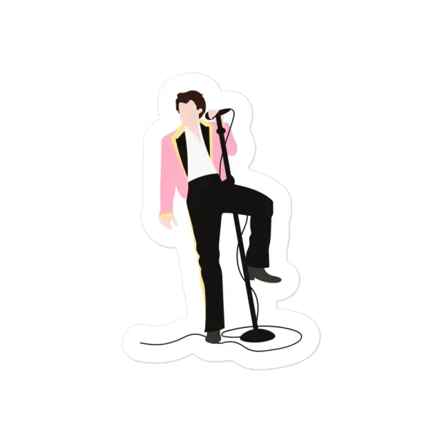 Harry Styles in a Pink Jacket Sticker