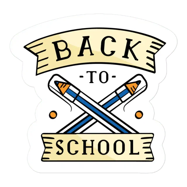 Back to School Sticker