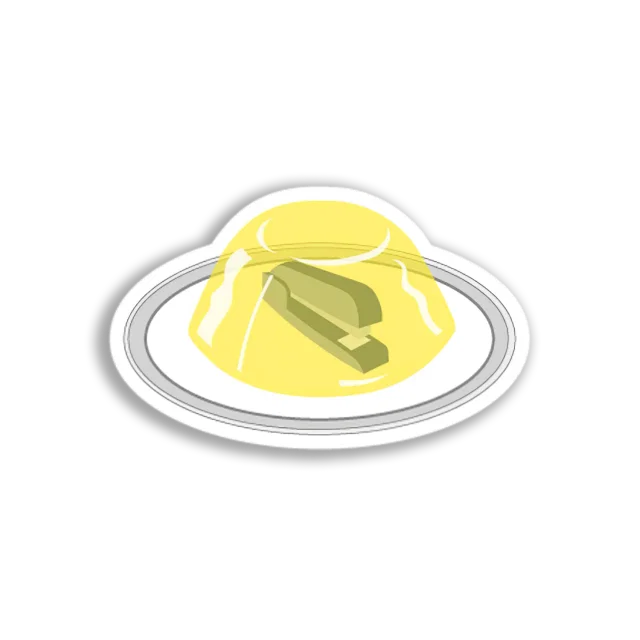 Jelly Stapler Mold Sticker
