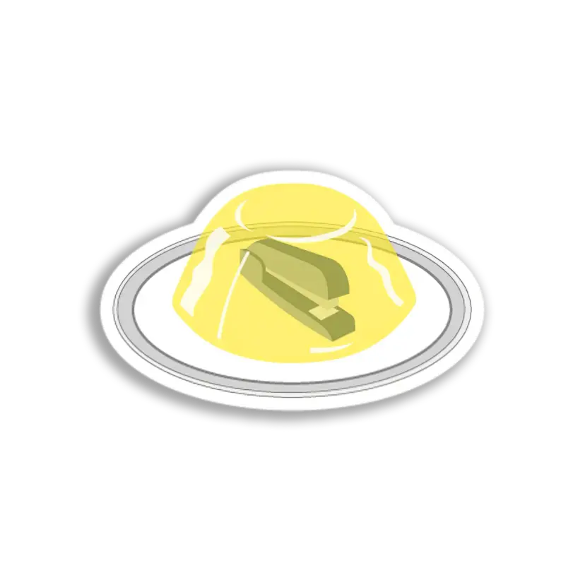 Jelly Stapler Mold Sticker