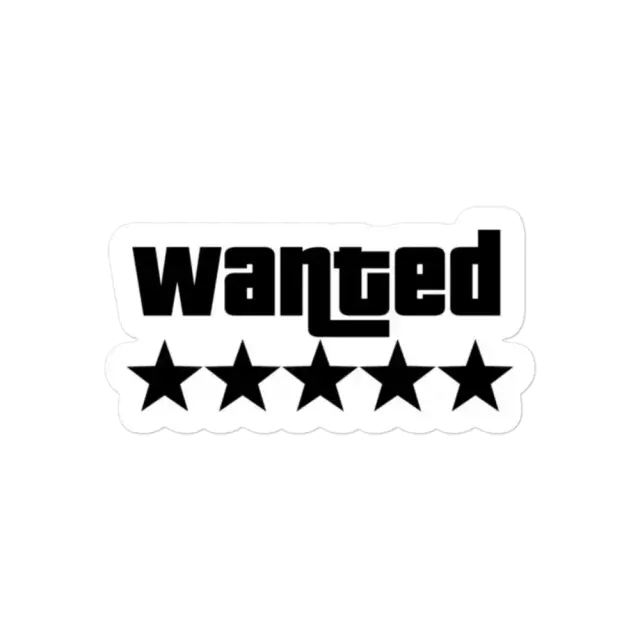 Wanted Sticker