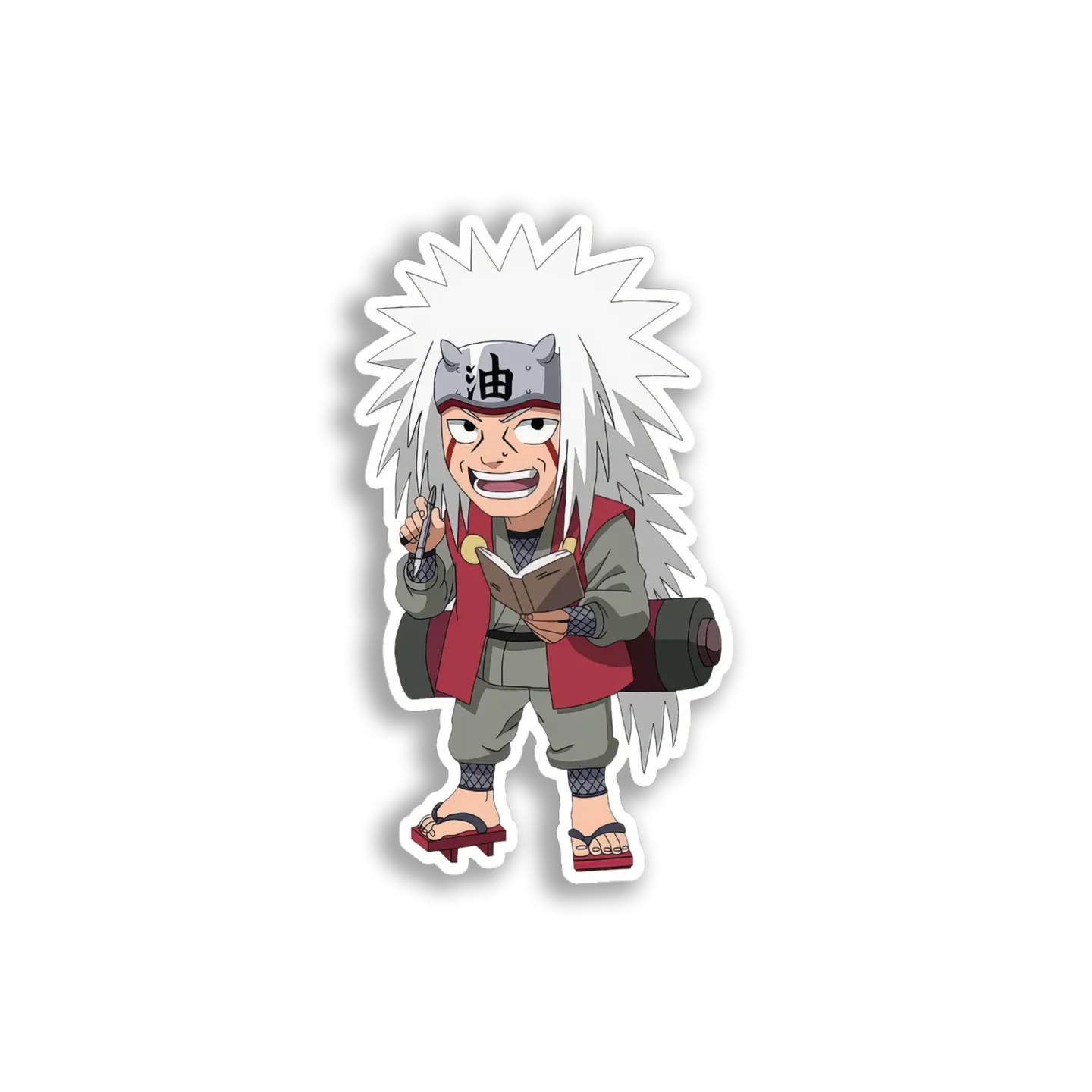 Jiraiya Chibi Artwork Sticker