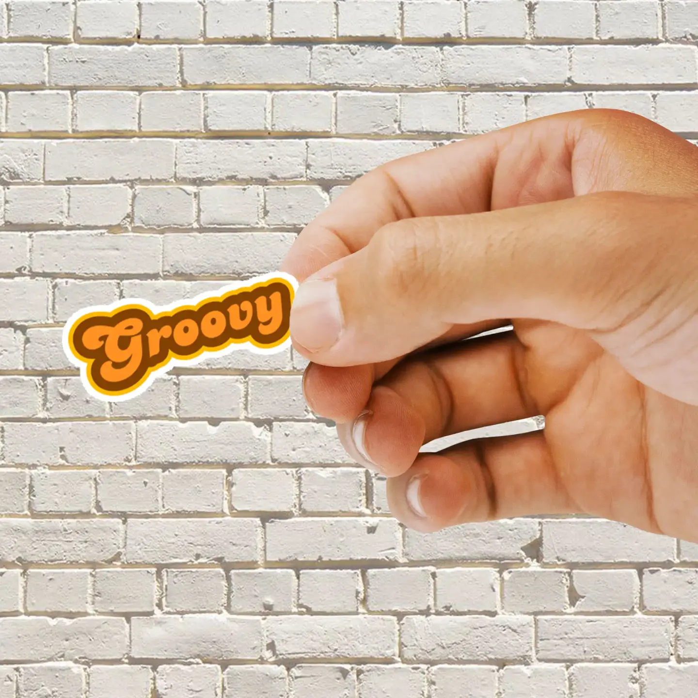 Groovy Sticker