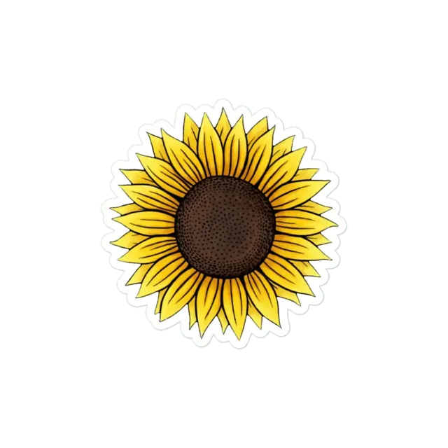 Sunflower Sticker