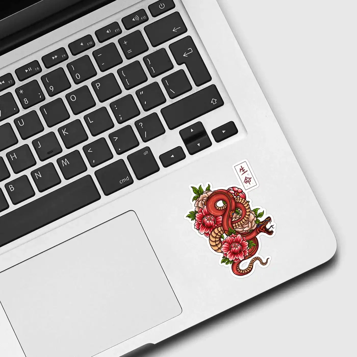 Japanese Snake Sticker