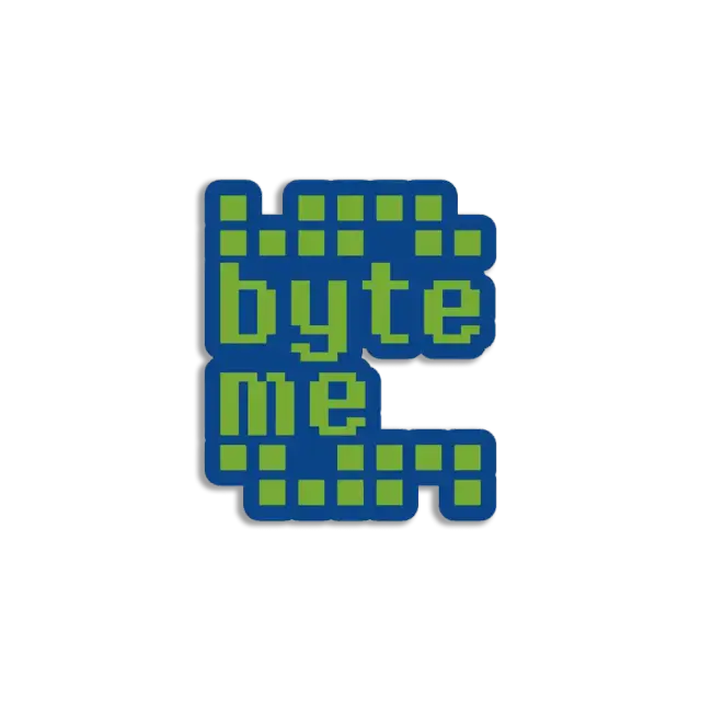 Byte Me Sticker