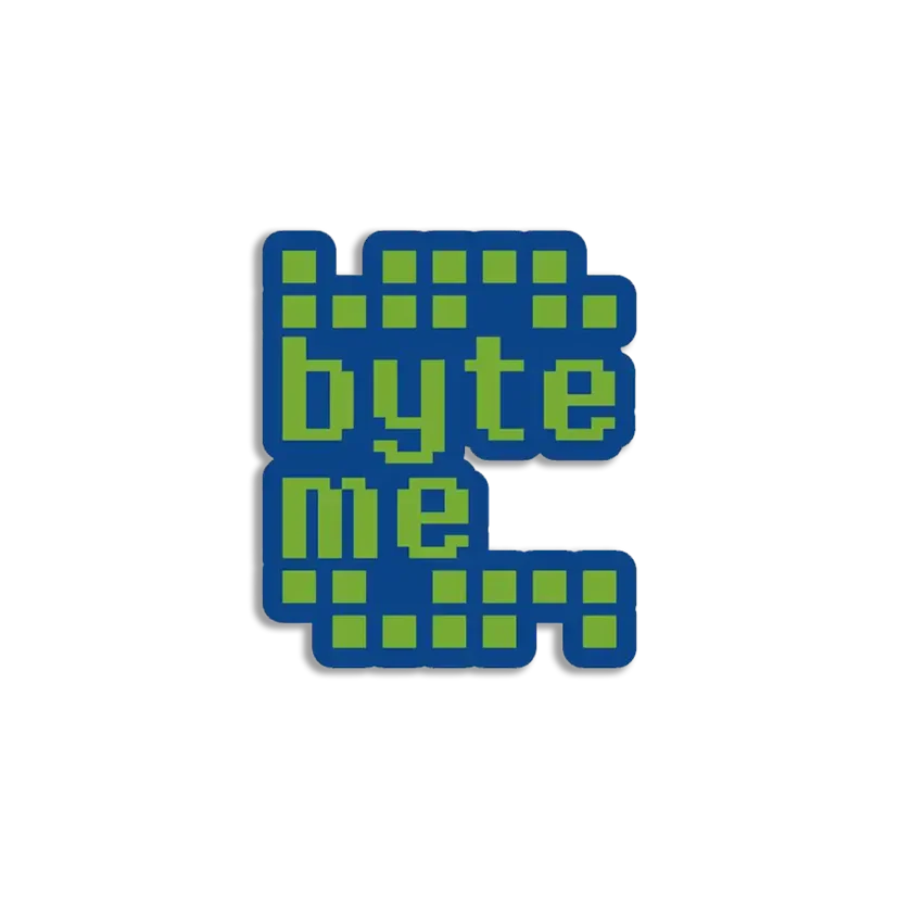 Byte Me Sticker