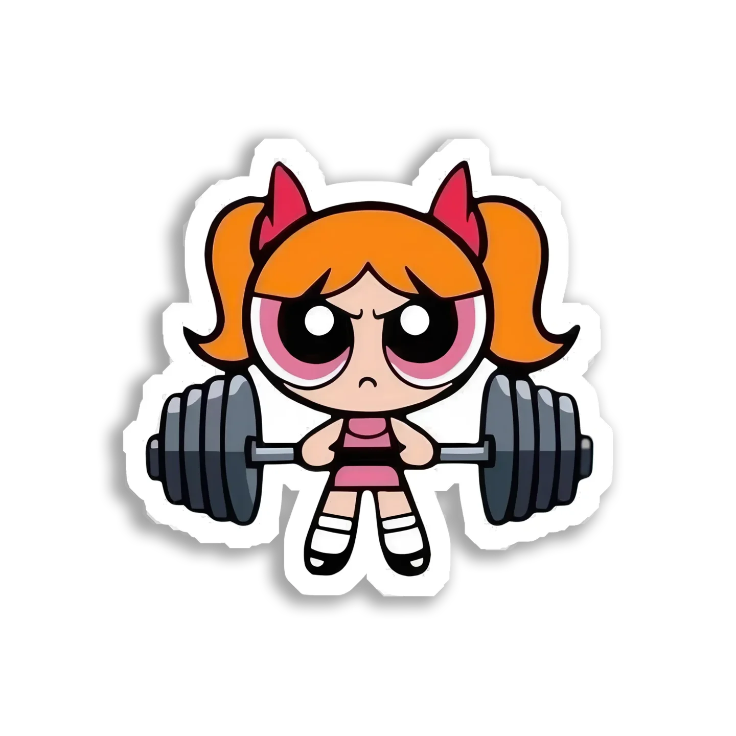 Blossom Pumps Some Iron Sticker