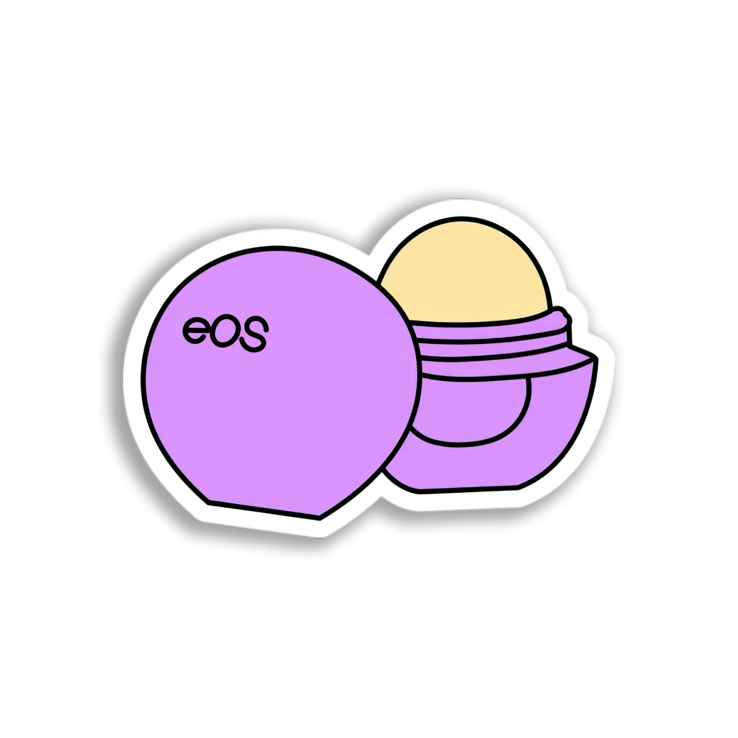 EOS Lip Balm Sphere Sticker