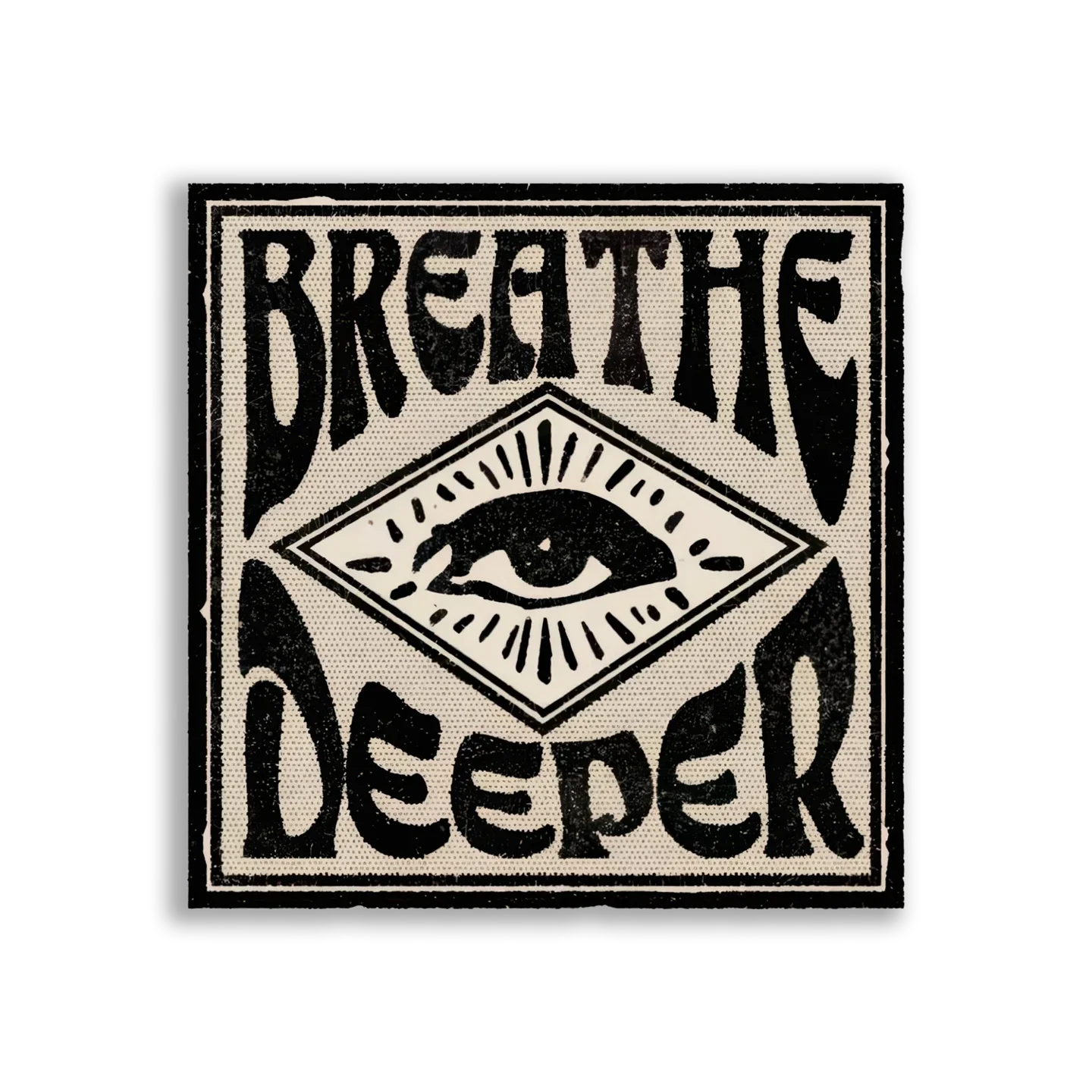 Breathe Deeper A Mindful Reminder Sticker