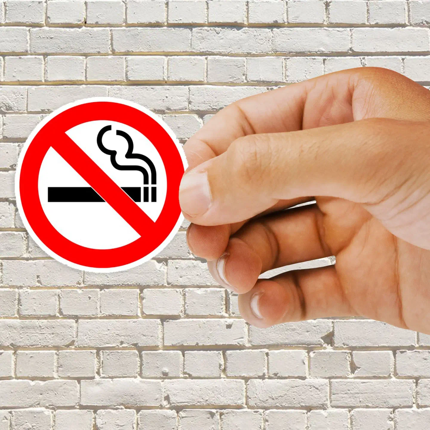 No Smoking Sticker