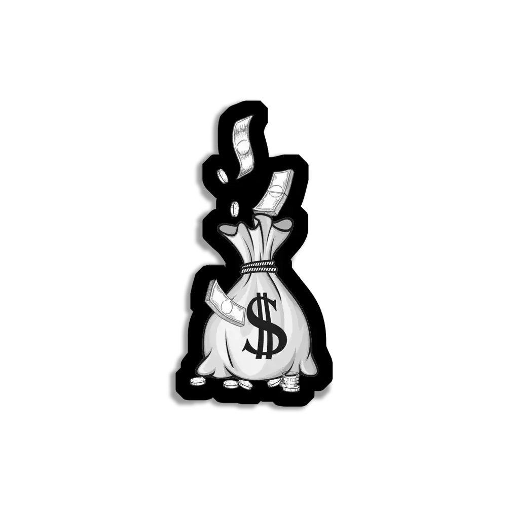 Money Bag Sticker