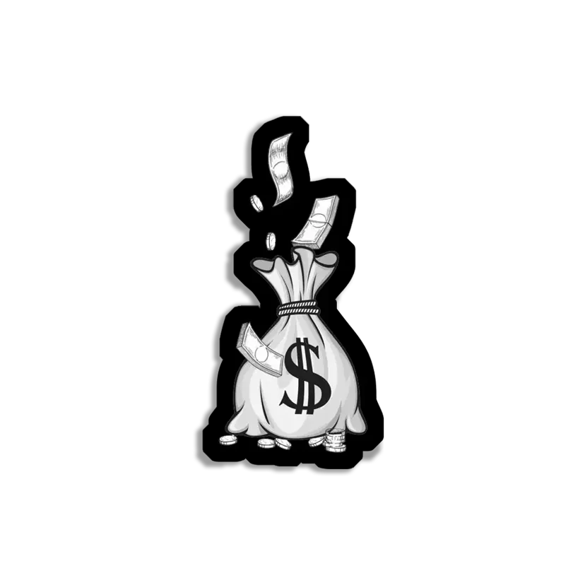 Money Bag Sticker