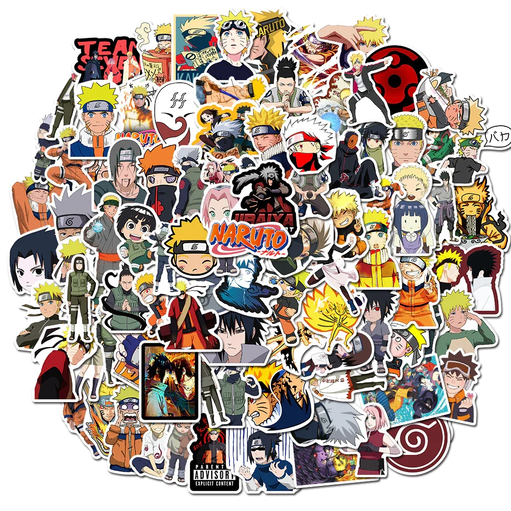 Naruto Stickers Set of 50