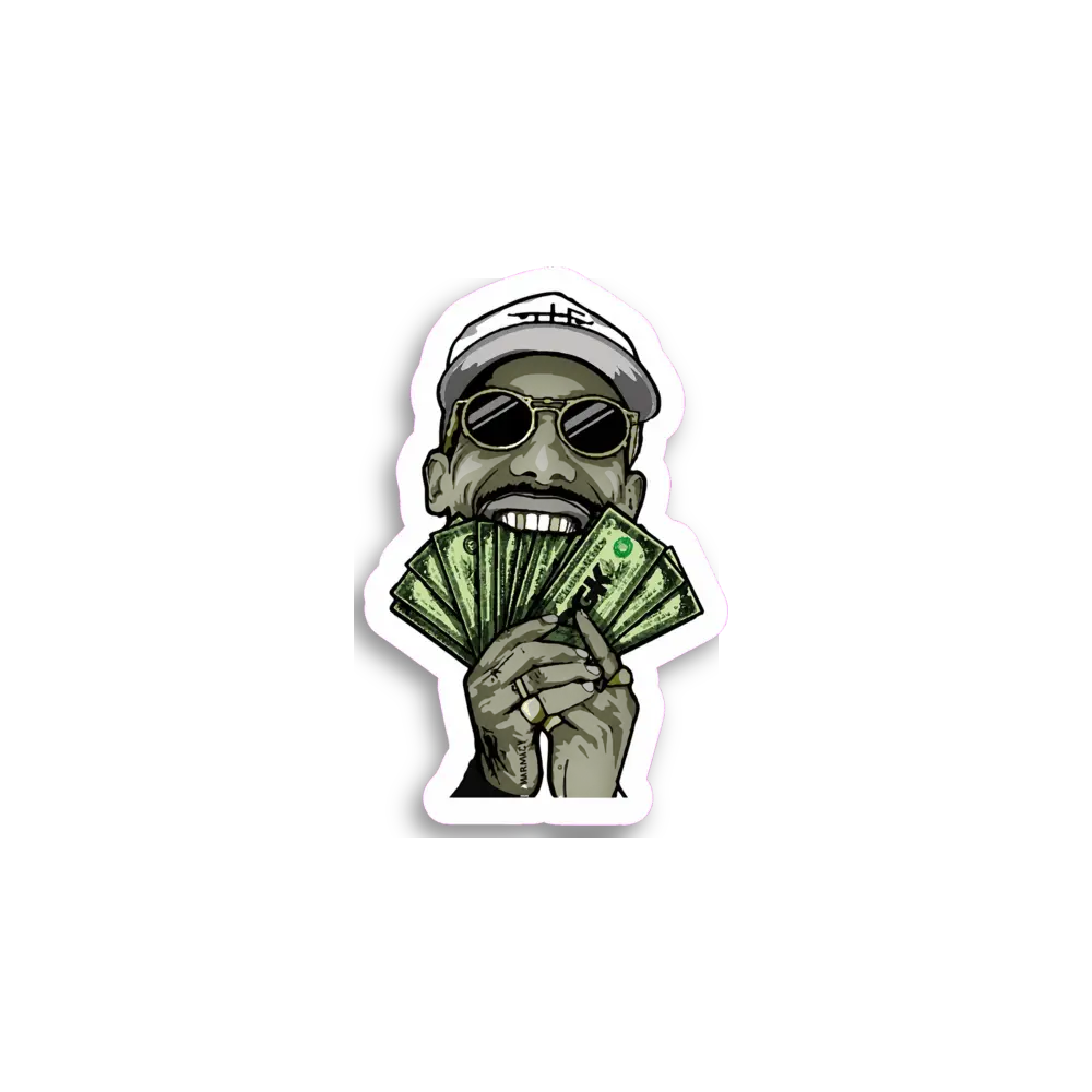 Money Character Variant 2 Sticker