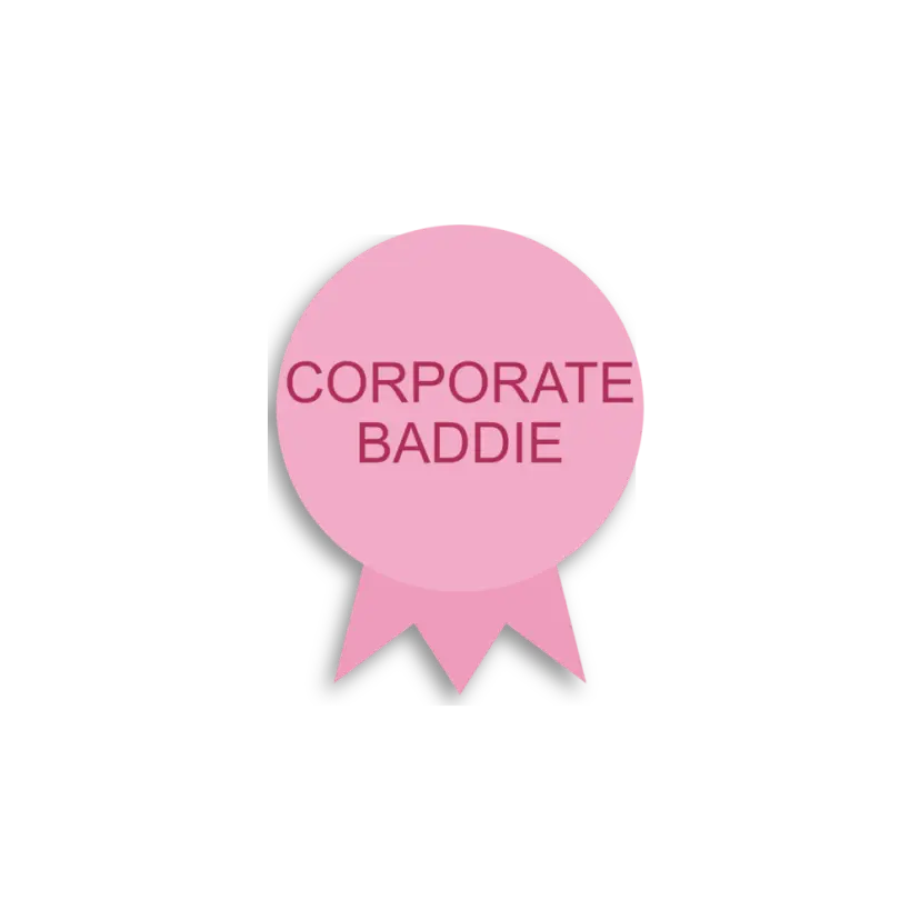 Corporate Baddie Sticker