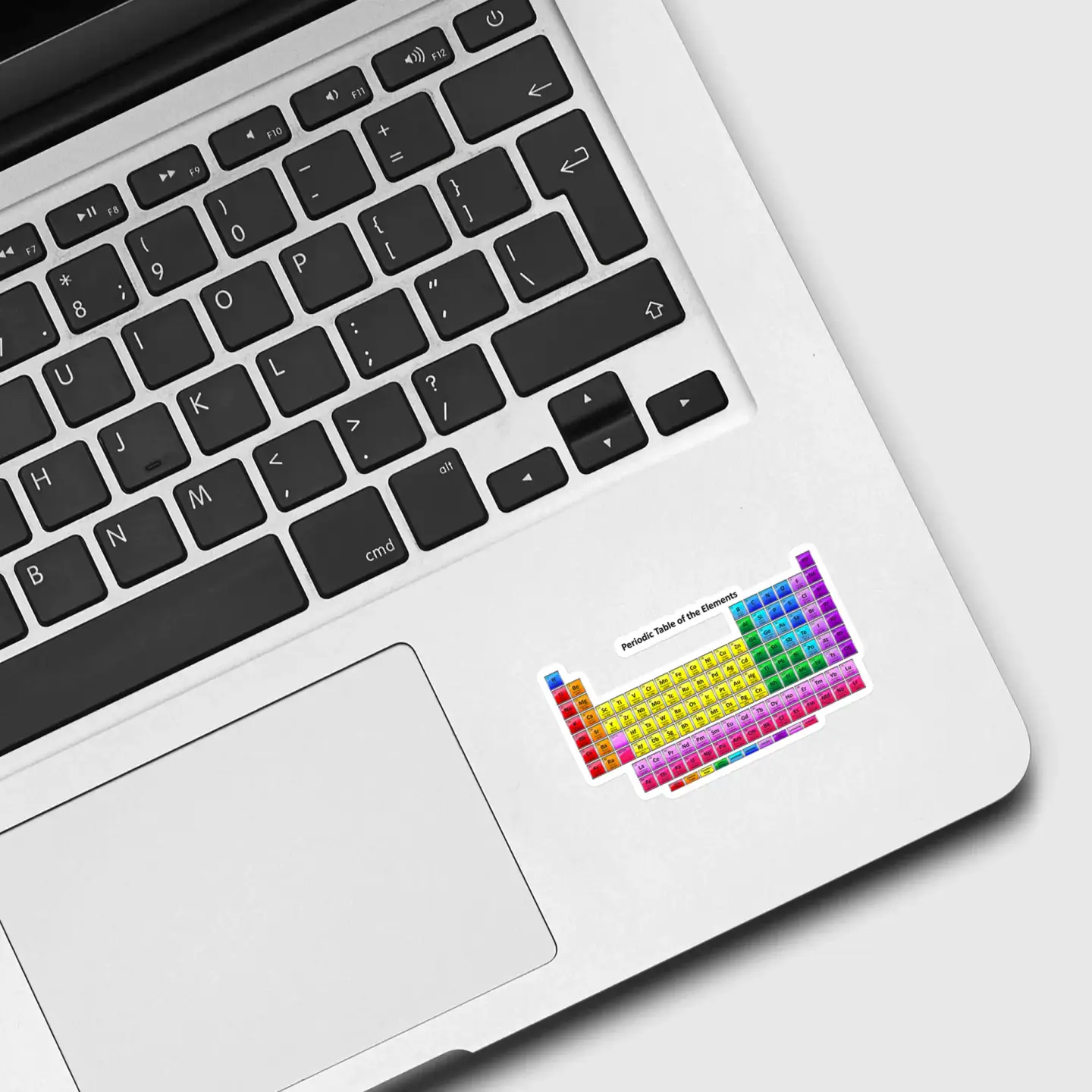 Periodic Table with all 118 Element Names Sticker