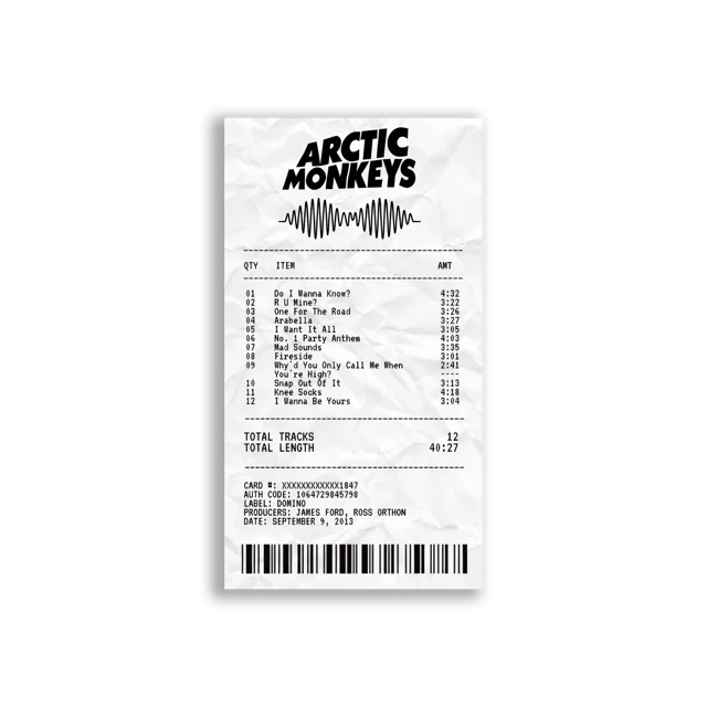 Arctic Monkeys Do I Wanna Know Sticker