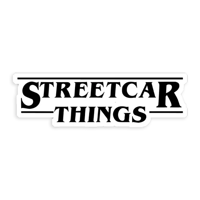 Streetcar Things Sticker