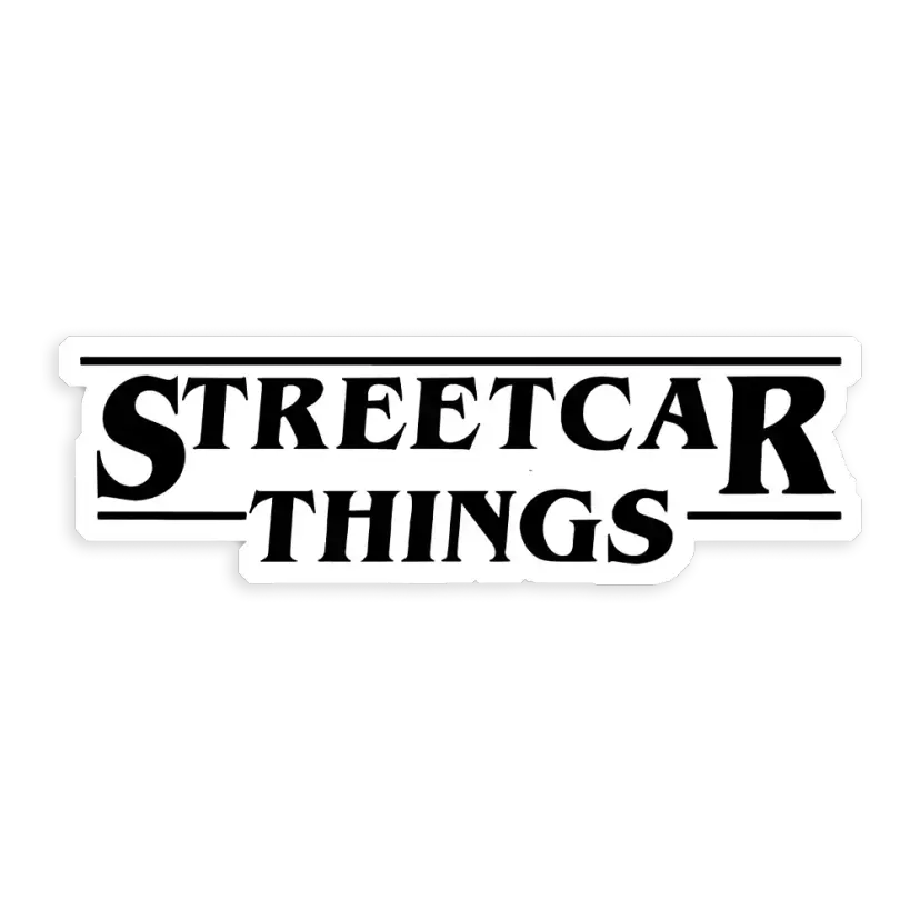 Streetcar Things Sticker