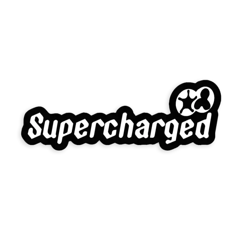 Supercharged Sticker