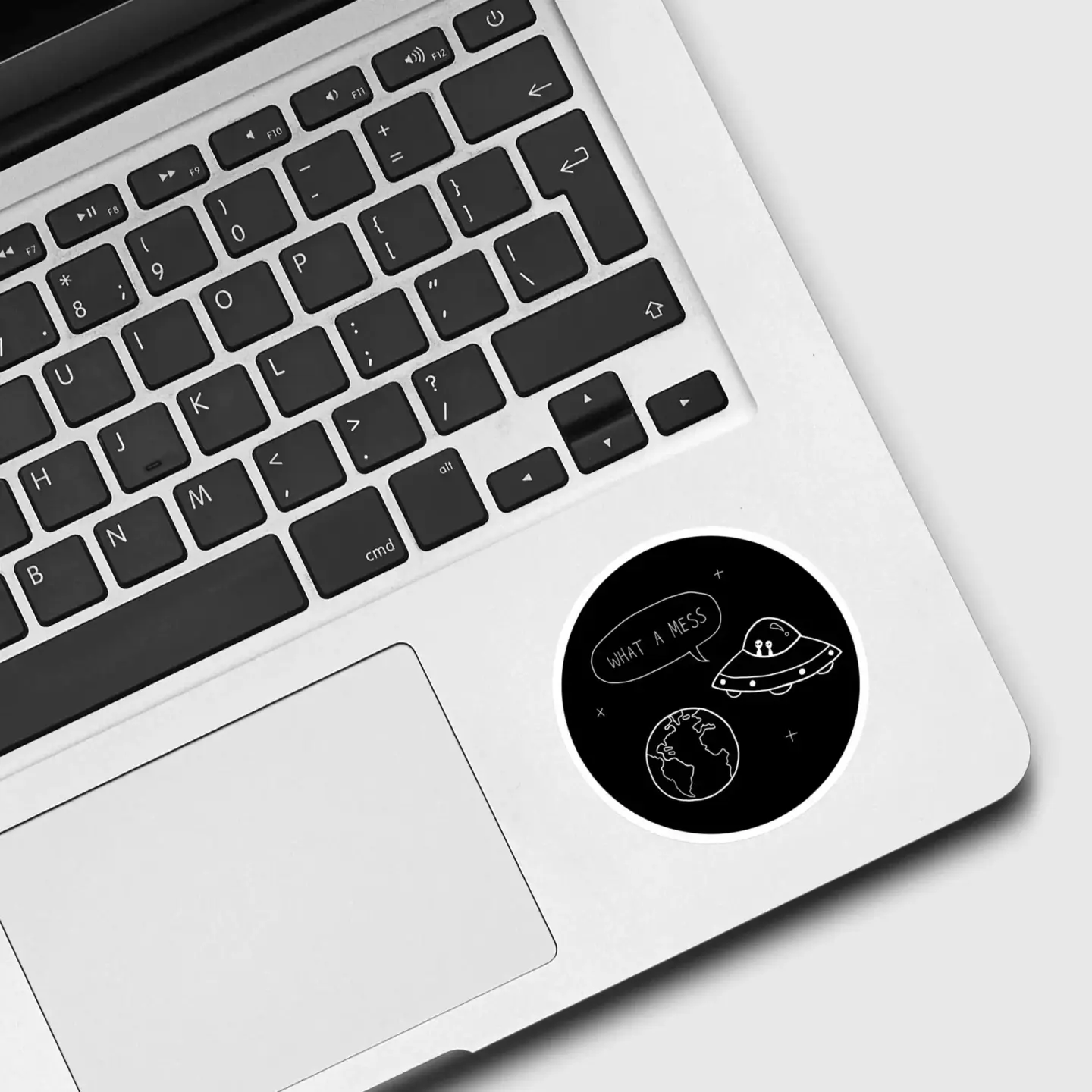 What A Mess Sticker