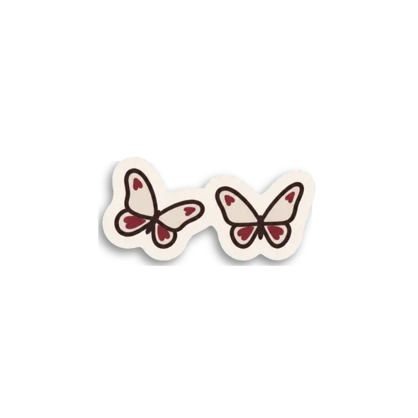 Butterfly Pair Sticker