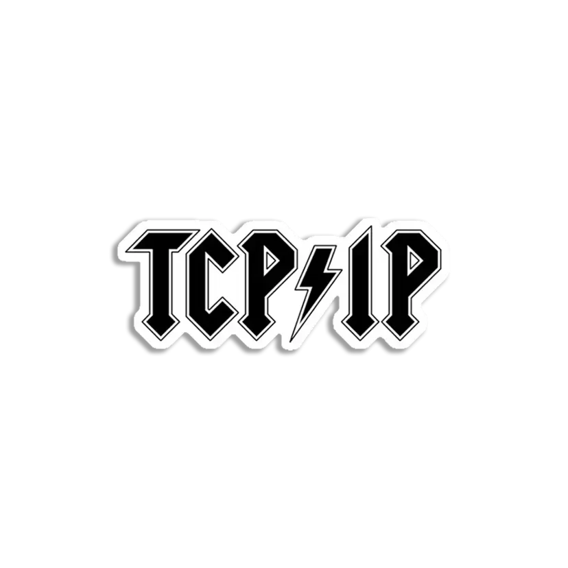 TCP IP Sticker