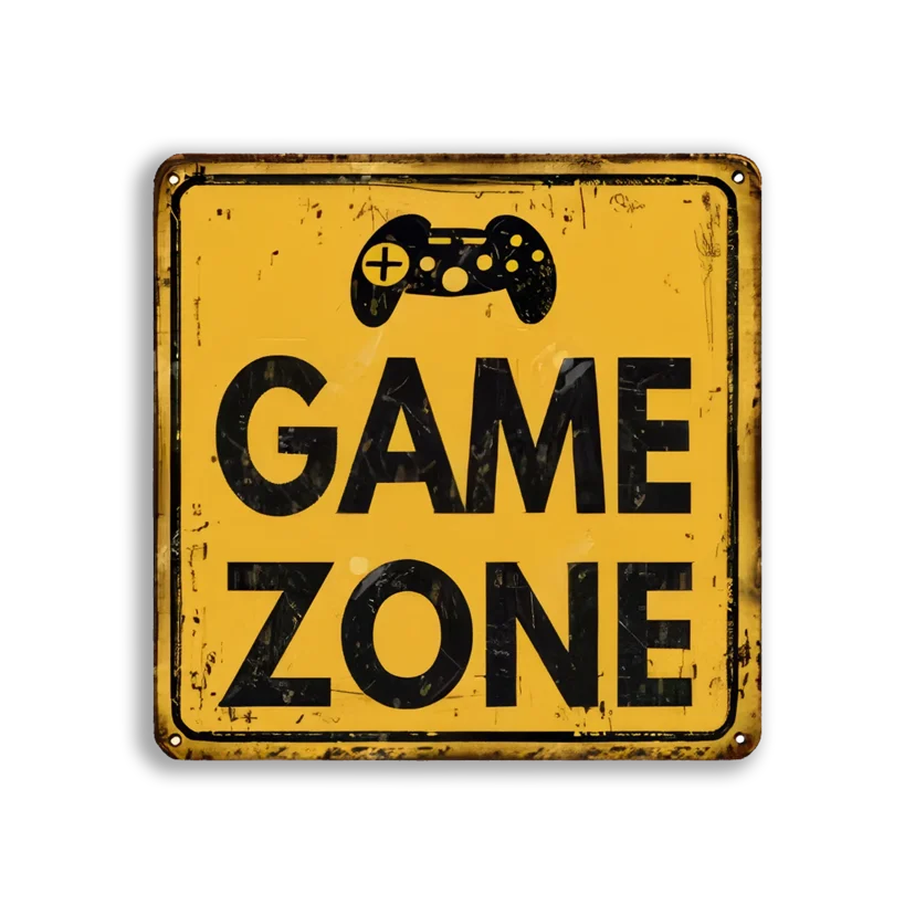 Welcome to the Game Zone Sticker