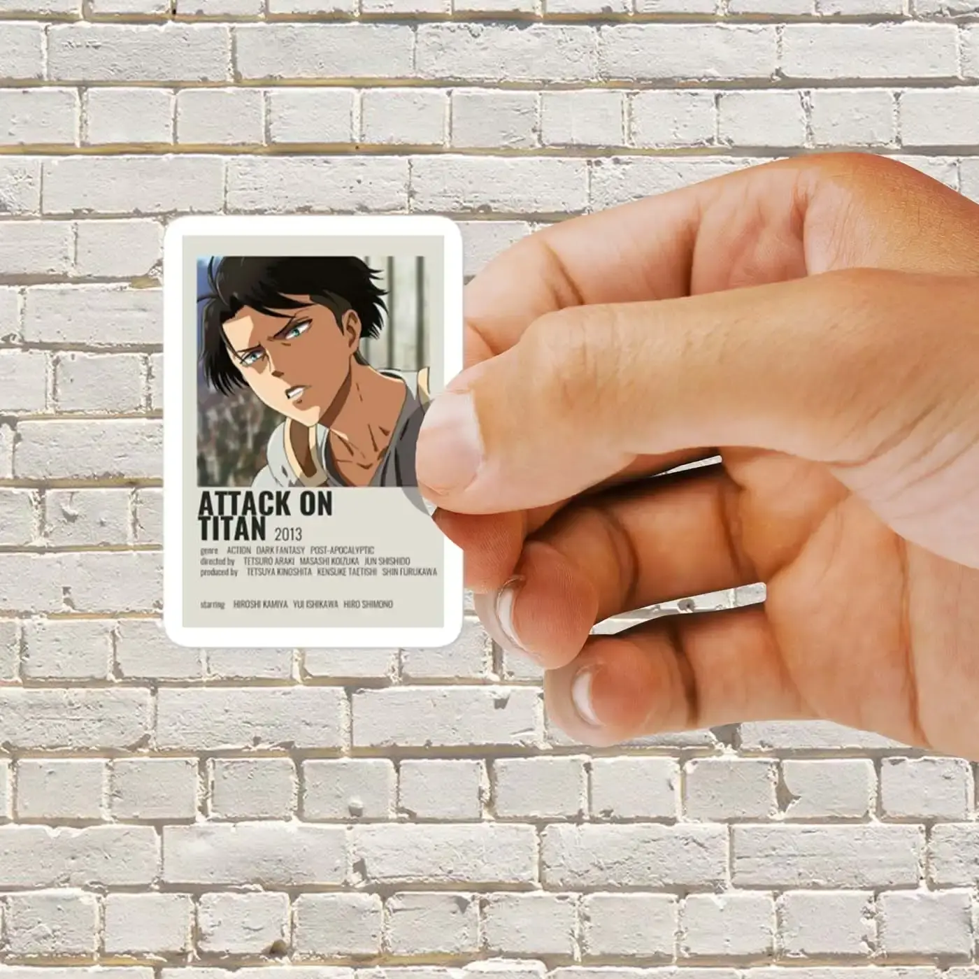 Attack on Titan Polaroid Sticker