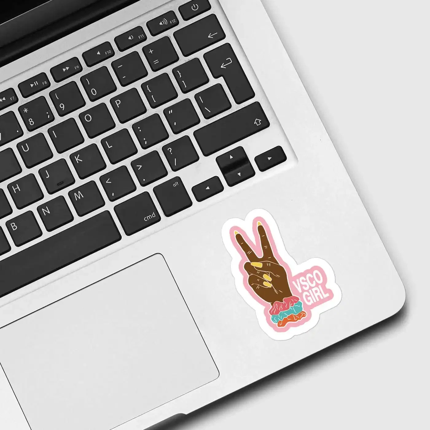 VSCO Girl Peace Gesture Sticker