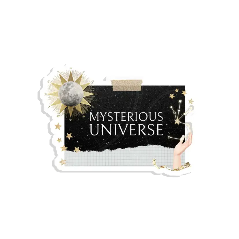 Mysterious Universe Sticker