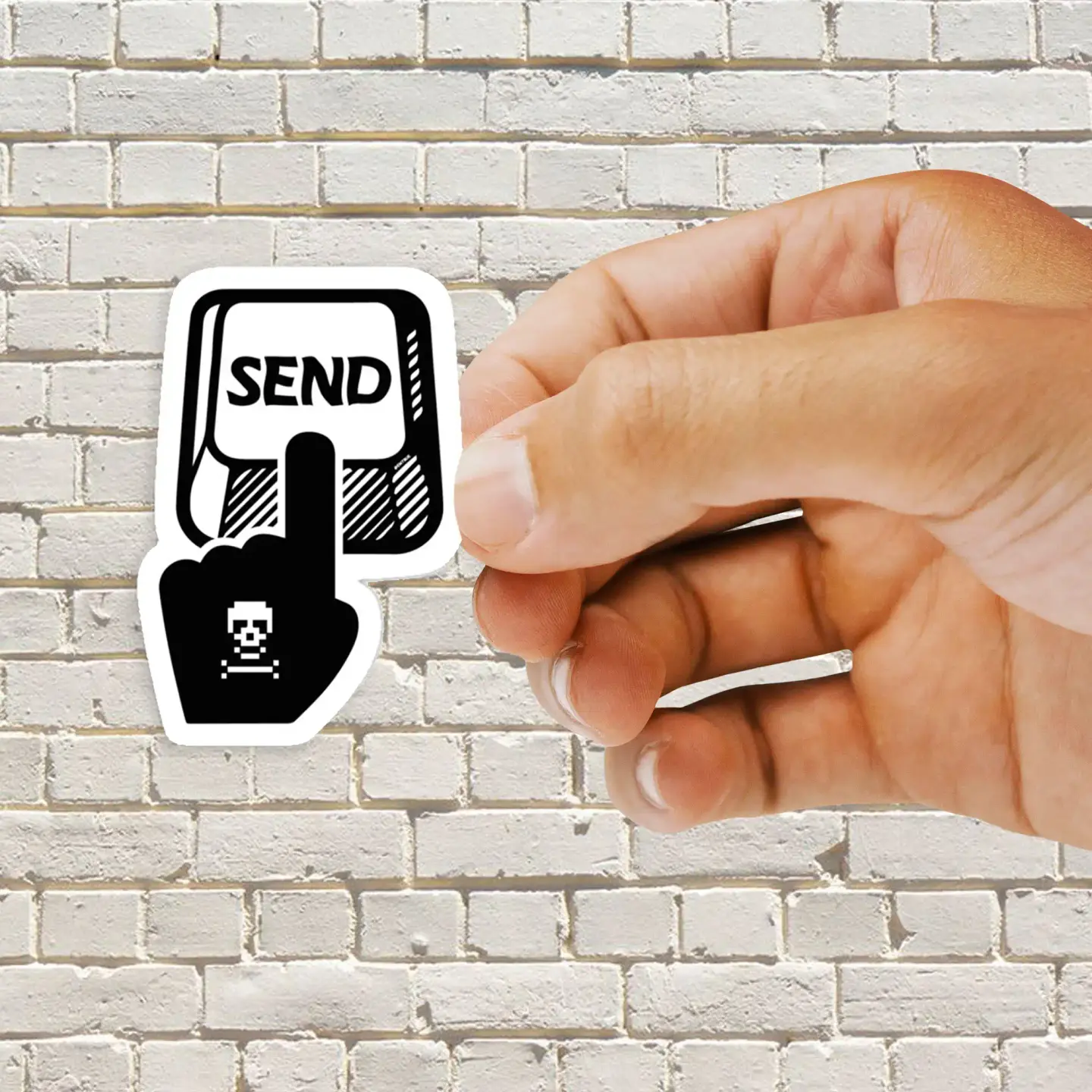 Press Send Sticker
