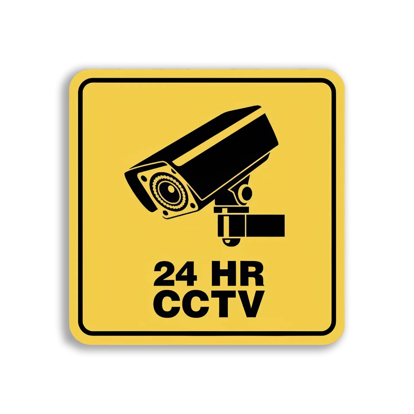 24 Hr CCTV Surveillance Notice Sticker