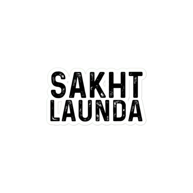 Sakht Launda Sticker