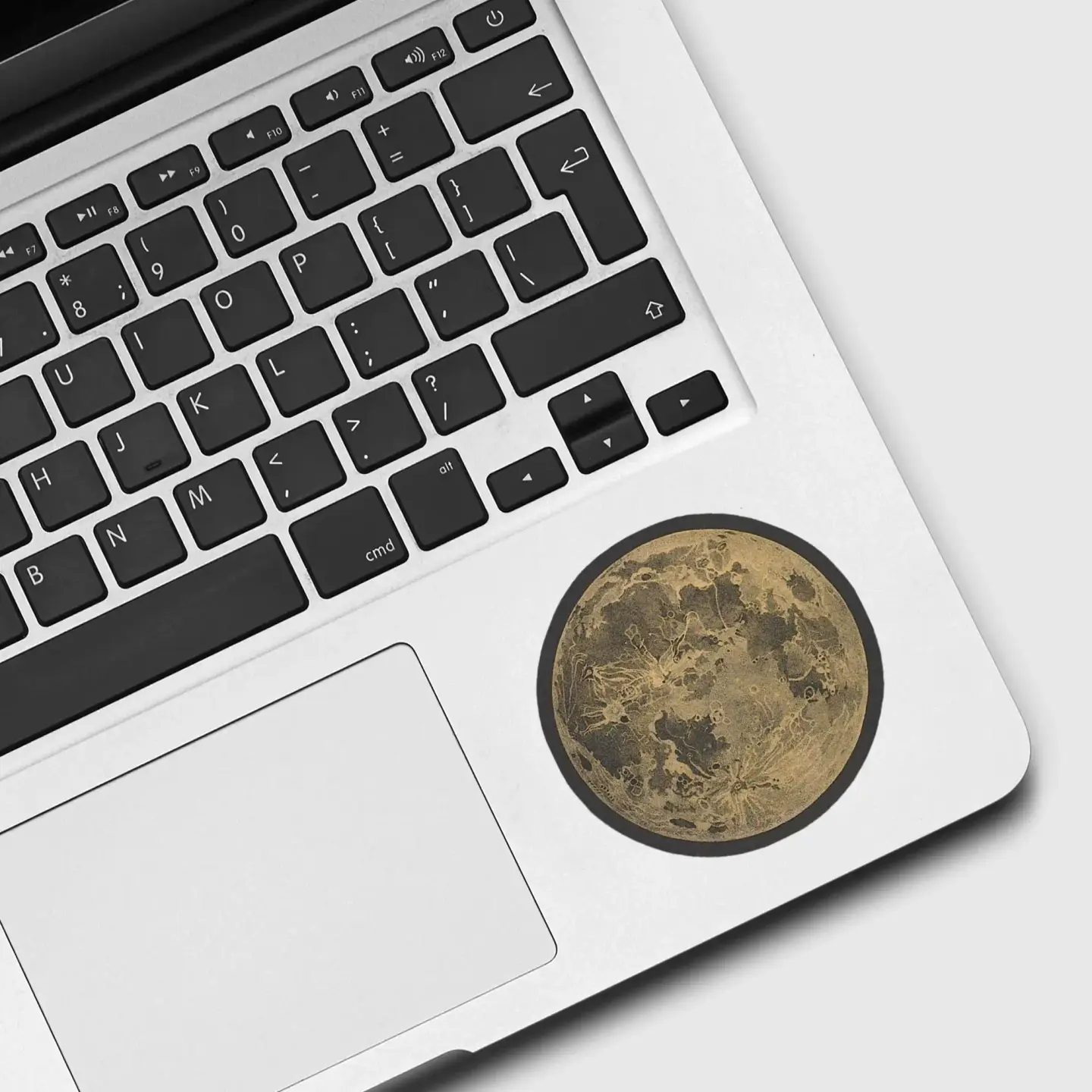 Vintage Moon Art Sticker