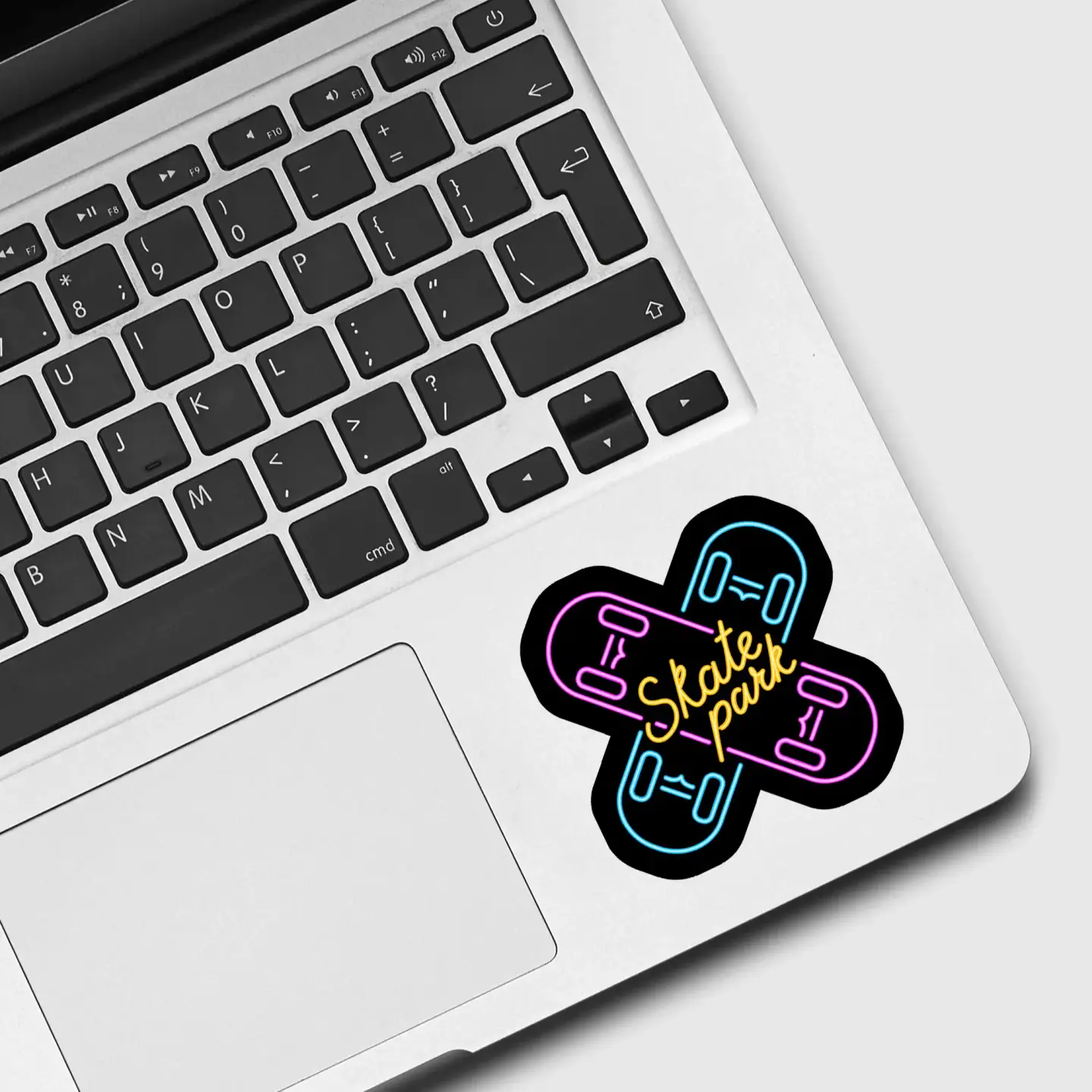 Neon Skate Park Sticker