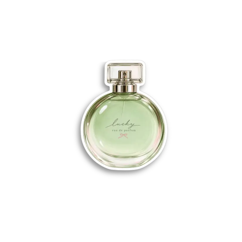 Mint Perfume Sticker