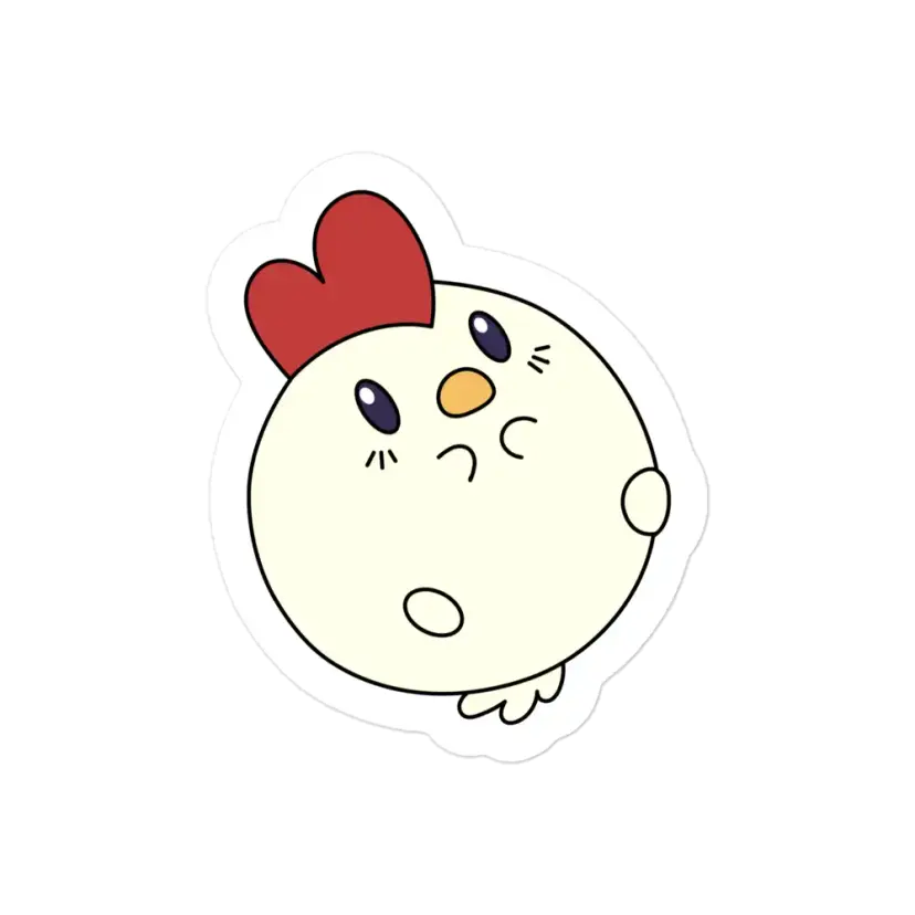 Cute Rooster Sticker