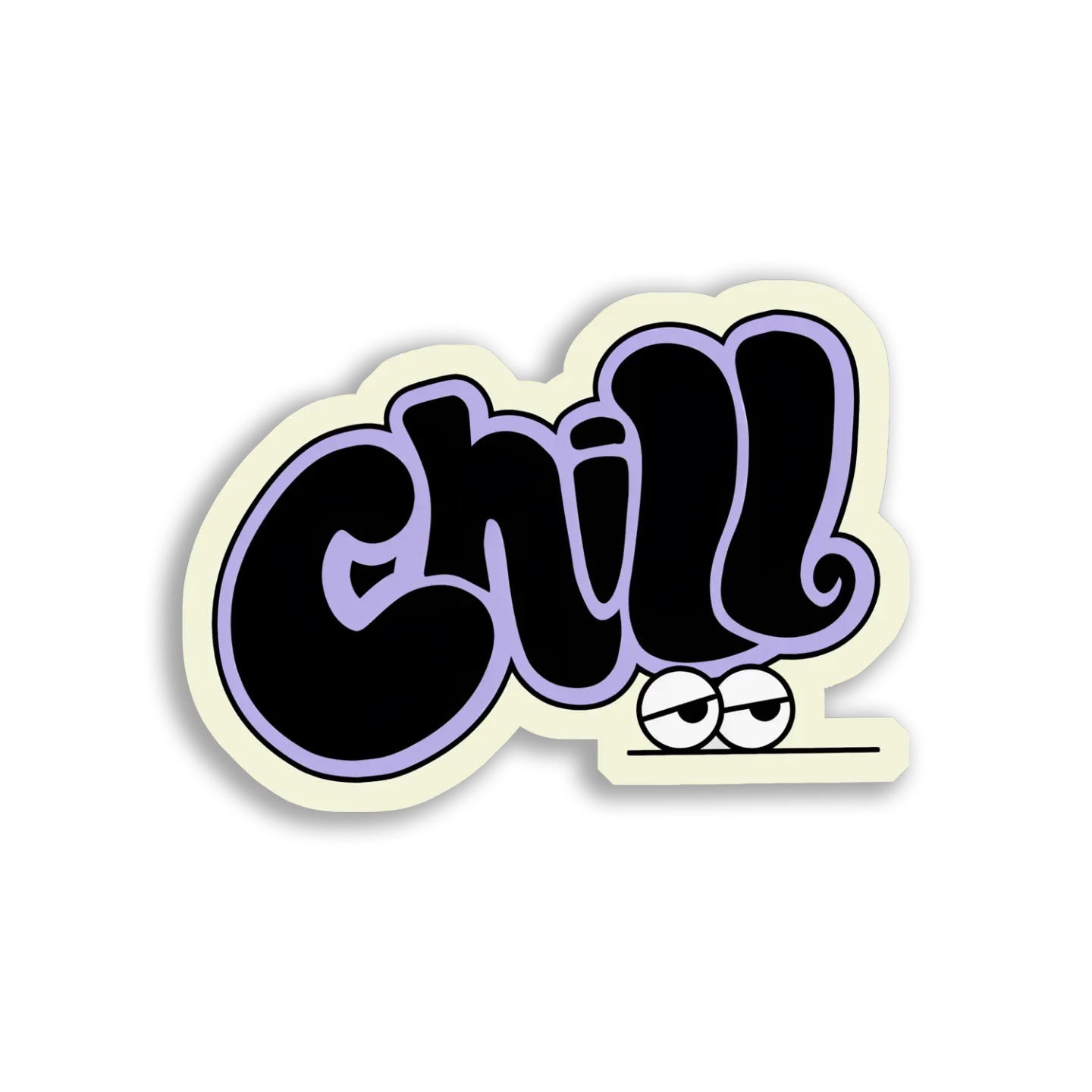 Just Chill, Dude Sticker