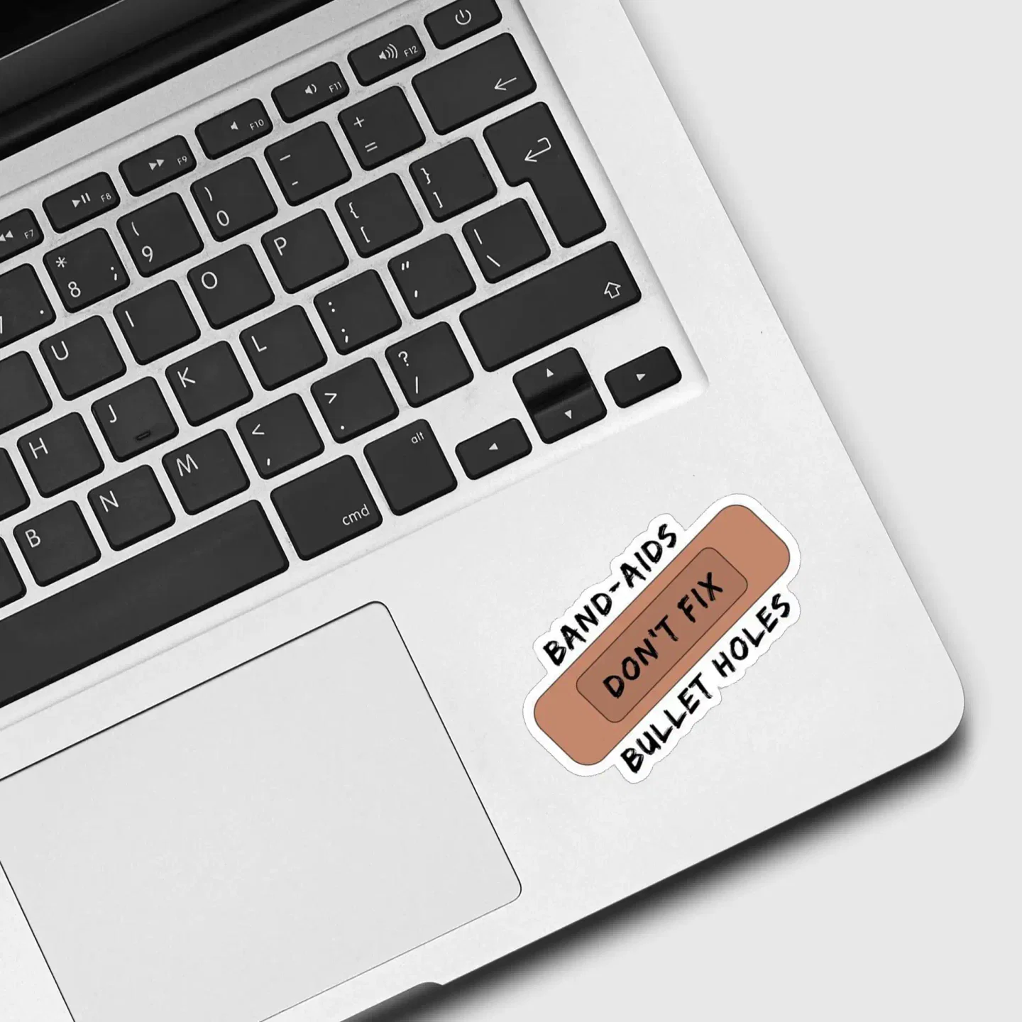 Be Happy Rainbow Barcode Sticker